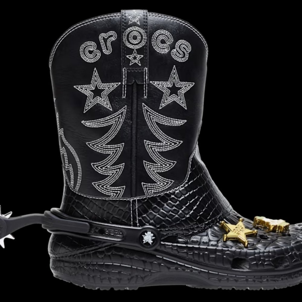 NEW. CROCS DAY COWBOY BOOTS WOMEN'S SIZE